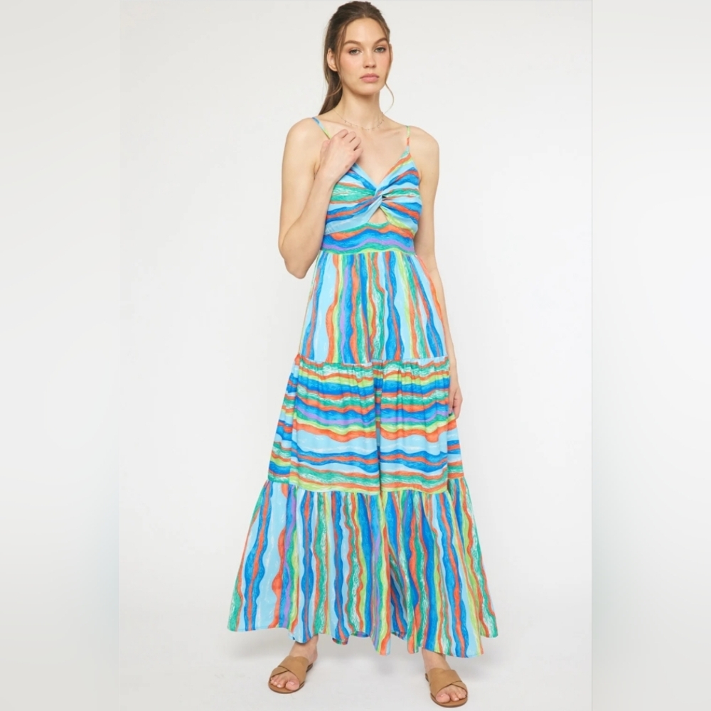 Entro Ocean Breeze Maxi Dress
